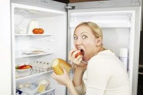 cough and hunger in a woman when she stops smoking